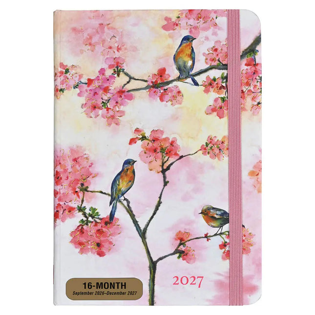 Peter Pauper Cherry Blossomms in Spring 16 Maanden Agenda 2027