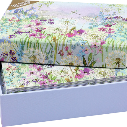 Peter Pauper Dragonflies & Dandelions Notitiekaarten 14 stuks met Enveloppe