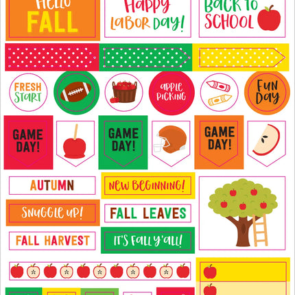 Peter Pauper Essentials Month By Month Planner Stickers