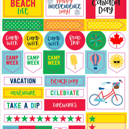 Peter Pauper Essentials Month By Month Planner Stickers