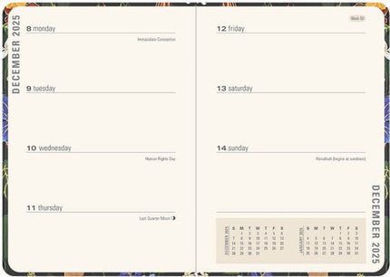 Peter Pauper Floral Paradise 16 Maanden Agenda 2027