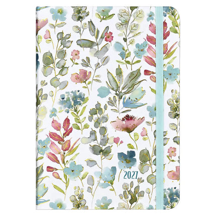 Peter Pauper Floral Watercolor 16 maanden Agenda 2027