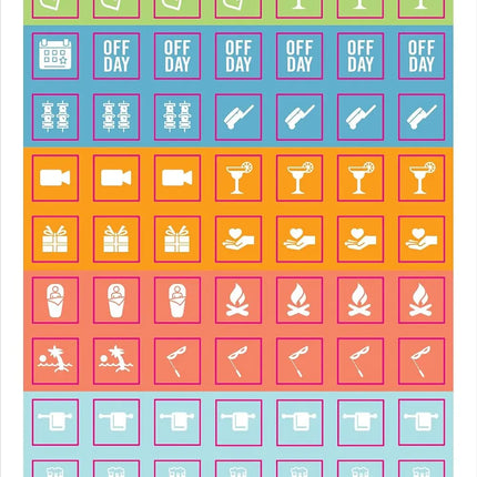 Peter Pauper Home & Family Management Planner Stickers