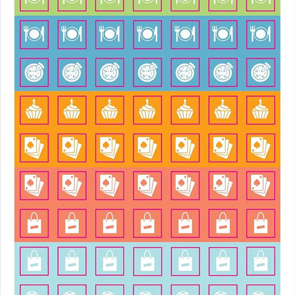 Peter Pauper Home & Family Management Planner Stickers
