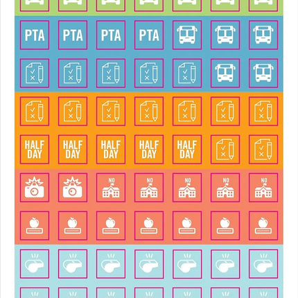 Peter Pauper Home & Family Management Planner Stickers