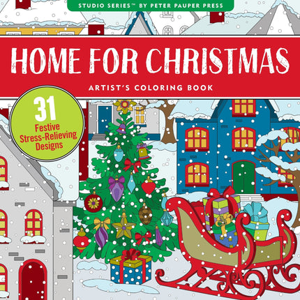 Peter Pauper Home for Christmas Kleurboek