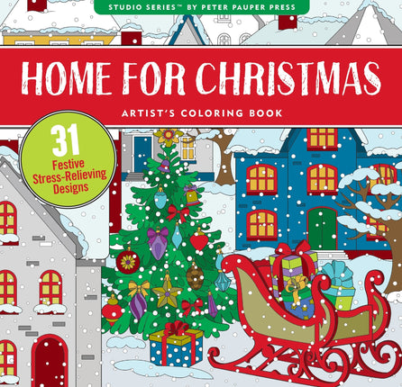 Peter Pauper Home for Christmas Kleurboek