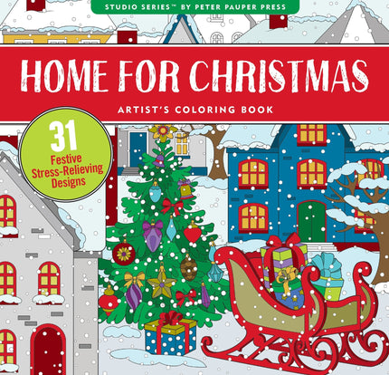 Peter Pauper Home for Christmas Kleurboek