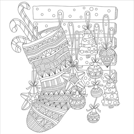 Peter Pauper Home for Christmas Kleurboek
