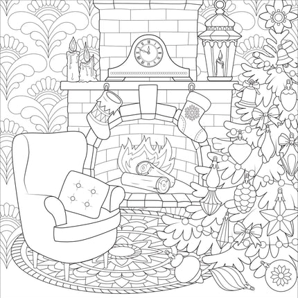 Peter Pauper Home for Christmas Kleurboek