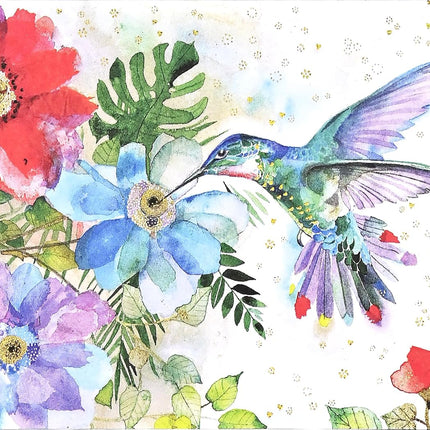 Peter Pauper Hummingbird Garden Notitiekaarten – 14 kaarten met 15 enveloppen