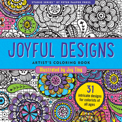Peter Pauper Joyful Designs Kleurboek