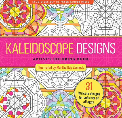 Peter Pauper Kaleidoscope Designs Kleurboek