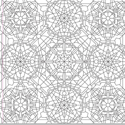 Peter Pauper Kaleidoscope Designs Kleurboek