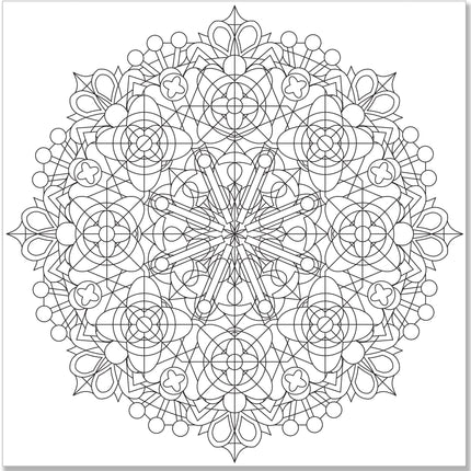 Peter Pauper Kaleidoscope Designs Kleurboek