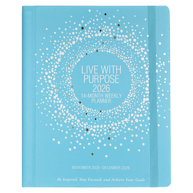 Peter Pauper Live with Purpose Weekly Planner 2026