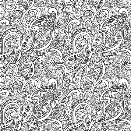 Peter Pauper Peaceful Paisleys Kleurboek