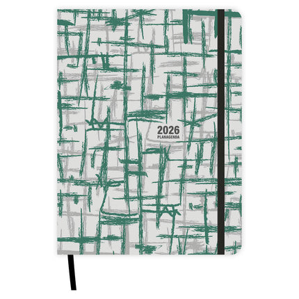 Peter Pauper Planagenda Emerald Grid 2026