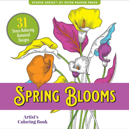 Peter Pauper Spring Blooms Kleurboek