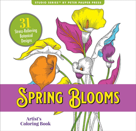 Peter Pauper Spring Blooms Kleurboek