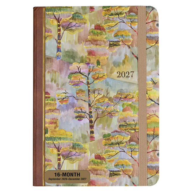 Peter Pauper Watercolor Treescape 16 Maanden Agenda 2027