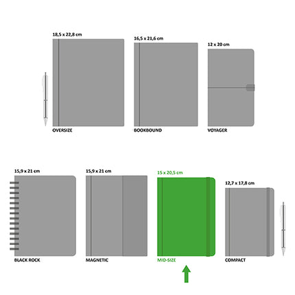 Peter Pauper Wherever You Go, Go With All Your Heart Notitieboek