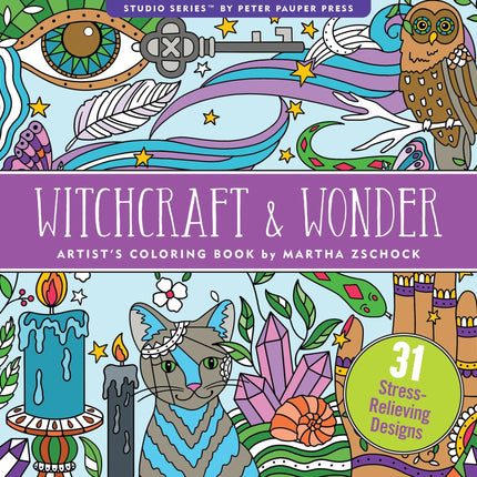 Peter Pauper Witchcraft and Wonder Kleurboek