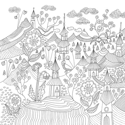 Peter Pauper Zen Garden Artist's Kleurboek