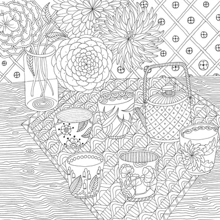 Peter Pauper Zen Garden Artist's Kleurboek