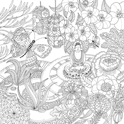 Peter Pauper Zen Garden Artist's Kleurboek