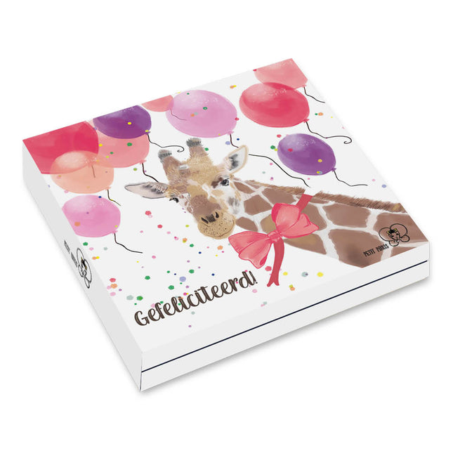 Petit Paris Kaartenmapje Petit Paris – Giraf 10 Stuks