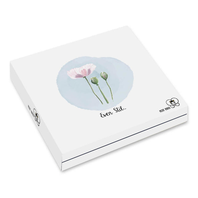 Petit Paris Kaartenmapje Petit Paris – Roze klaproos 10 Stuks