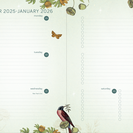 Pimpelmees Pimpelmees A5 Agenda 2026 Botanica Tucan