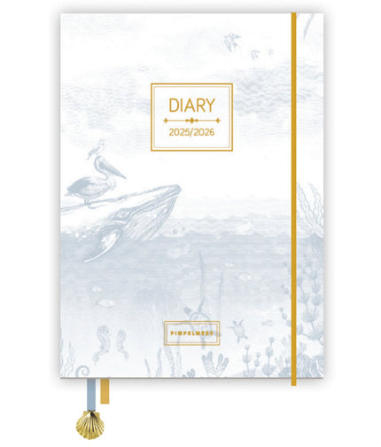 Pimpelmees Pimpelmees A5 School agenda 2025 - 2026 Breezy Blue