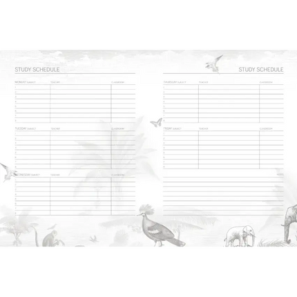 Pimpelmees Pimpelmees A5 Schoolagenda 2026 - 2027 Elephant Grey