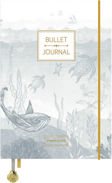 Pimpelmees Pimpelmees Bullet Journal PRO Luxe Mono Breezy Blue