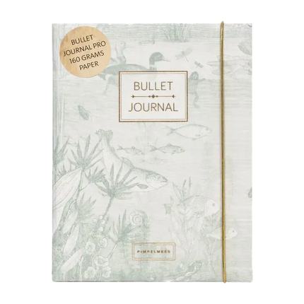 Pimpelmees Pimpelmees Bullet Journal PRO Mono Luxe Vintage Green