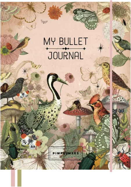 Pimpelmees Pimpelmees Bullet Journal Terra Botanica Peach