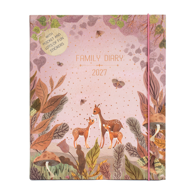 Pimpelmees Pimpelmees Family Agenda 2027 - Deer Warm Red