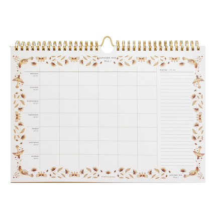 Pimpelmees Pimpelmees Family Planner 2027 Marigold Clay