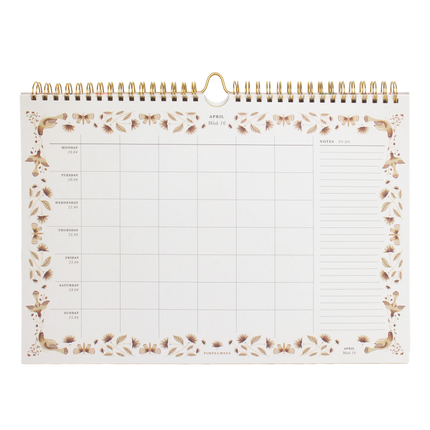 Pimpelmees Pimpelmees Family Planner 2027 Marigold Clay