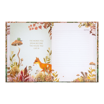 Pimpelmees Pimpelmees Magical Forest A5 Agenda 2027 Badger Warm Red