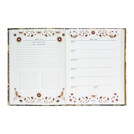 Pimpelmees Pimpelmees Marigold A5 Agenda 2027 Clay