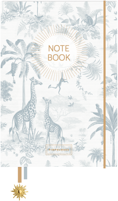 Pimpelmees Pimpelmees Notitieboek Savannah Stories Breezy Blue