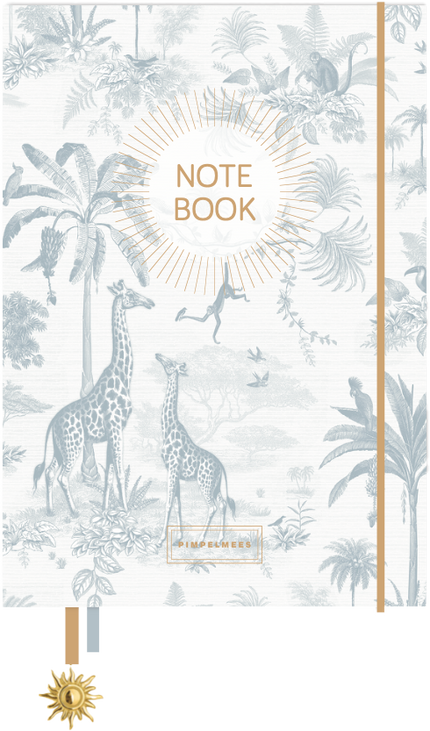 Pimpelmees Pimpelmees Notitieboek Savannah Stories Breezy Blue