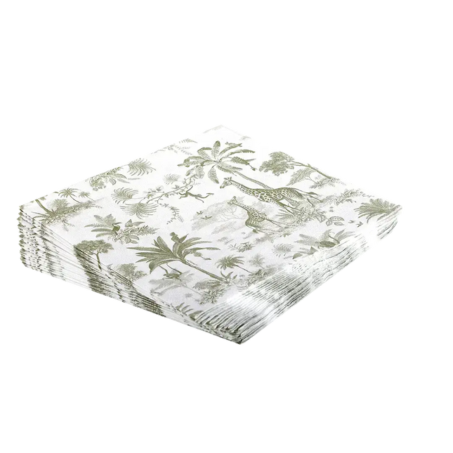 Pimpelmees Pimpelmees Servetten Mono Jungle