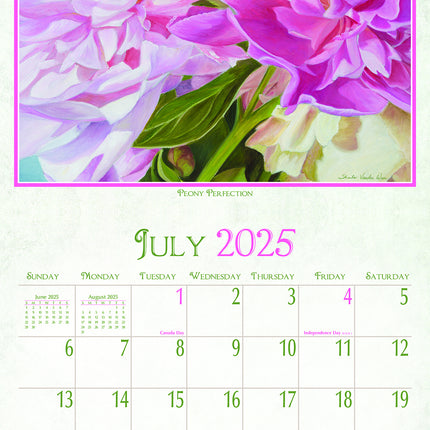 Pine Ridge Beauty in Bloom Kalender 2025
