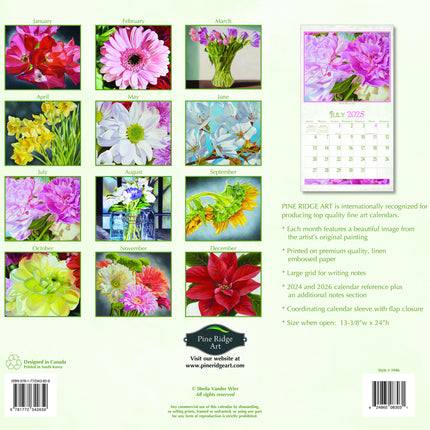 Pine Ridge Beauty in Bloom Kalender 2025