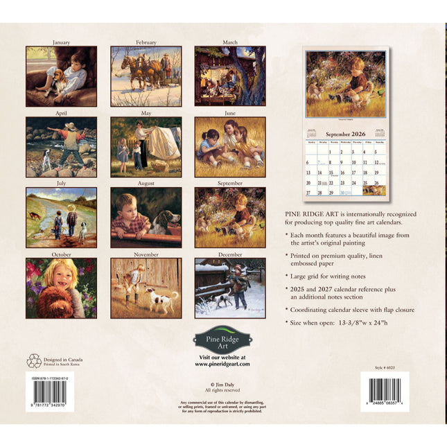Pine Ridge Bygone Days Kalender 2026
