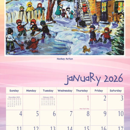 Pine Ridge Child's Play Kalender 2026